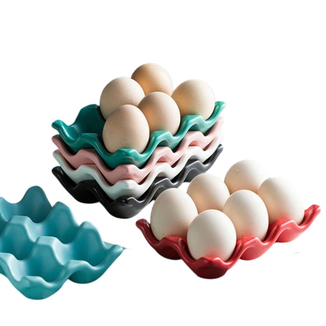 Virelle Maison - Support à œufs en céramique pastel | Virelle Maison