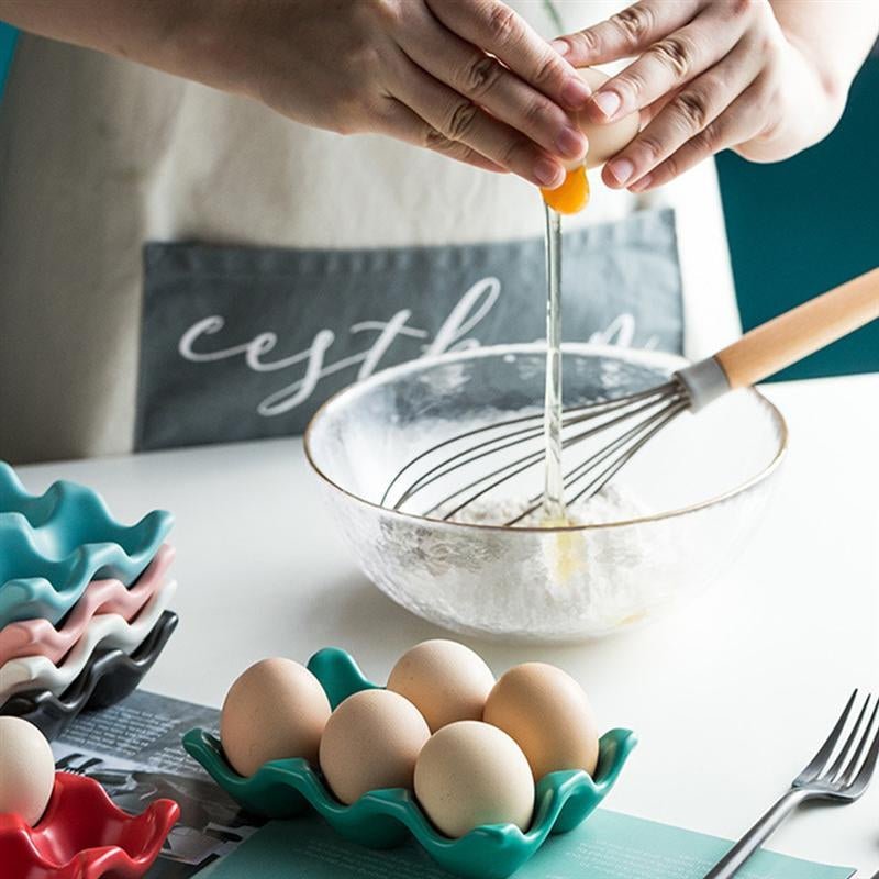 Virelle Maison - Support à œufs en céramique pastel | Virelle Maison