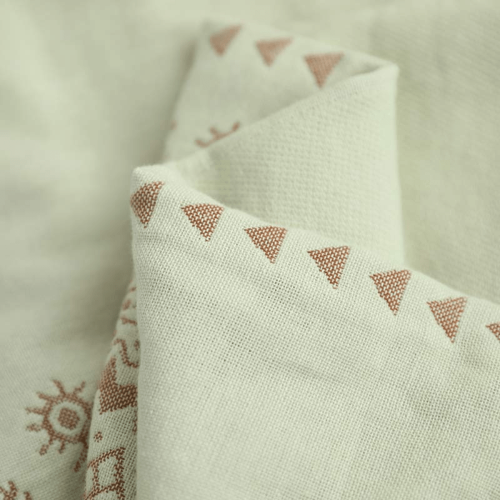 Virelle Maison - Taies d’oreiller coton léger motif mandala | Virelle Maison