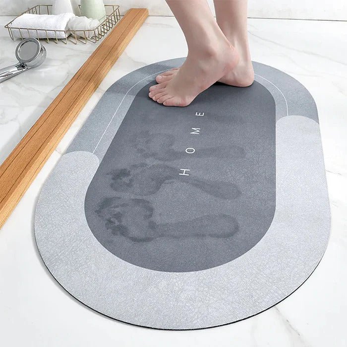 Virelle Maison - Tapis de bain absorbant en mousse texturée antidérapante | Virelle Maison