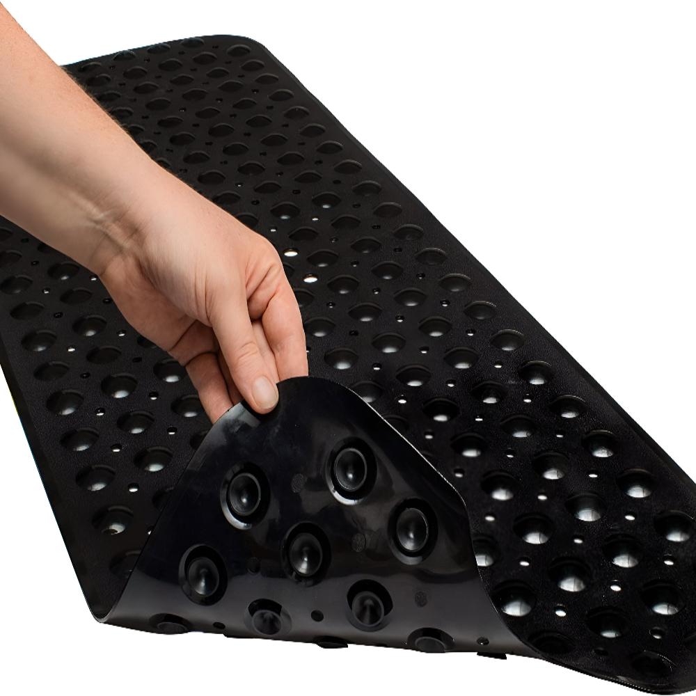 Virelle Maison - Tapis de bain antidérapant à ventouses et drainage rapide