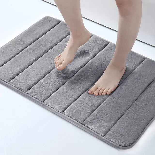 Virelle Maison - Tapis de bain en microfibre texturée | Virelle Maison