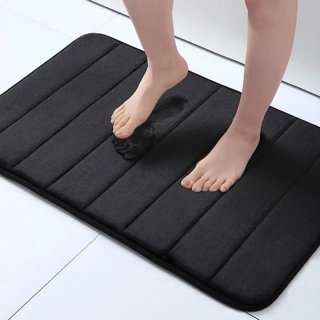 Virelle Maison - Tapis de bain en microfibre texturée | Virelle Maison