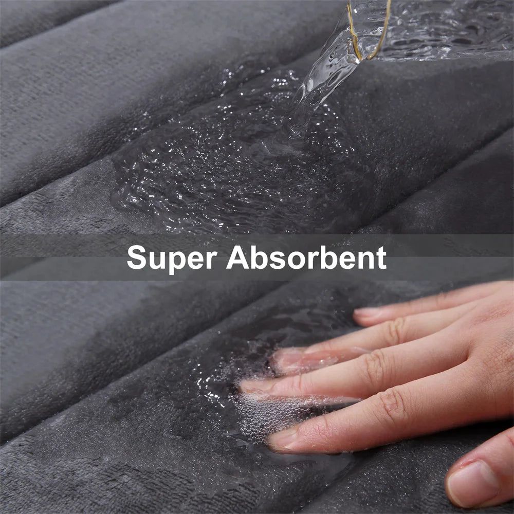 Virelle Maison - Tapis de bain en microfibre texturée | Virelle Maison