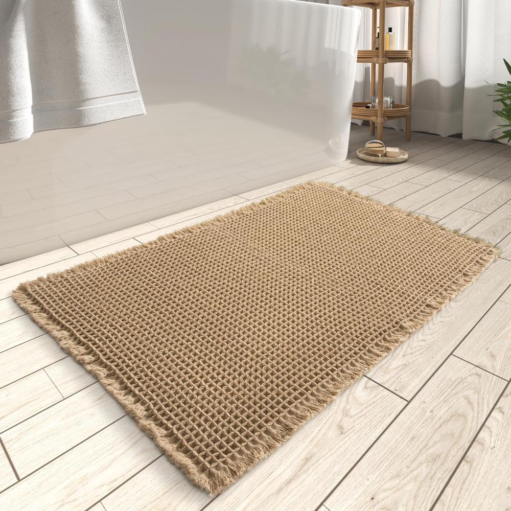 Virelle Maison - Tapis de bain gaufré absorbant | Virelle Maison
