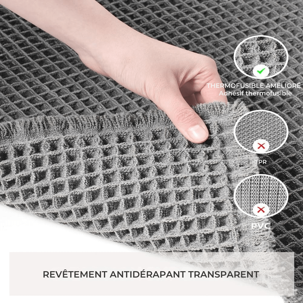 Virelle Maison - Tapis de bain gaufré absorbant | Virelle Maison