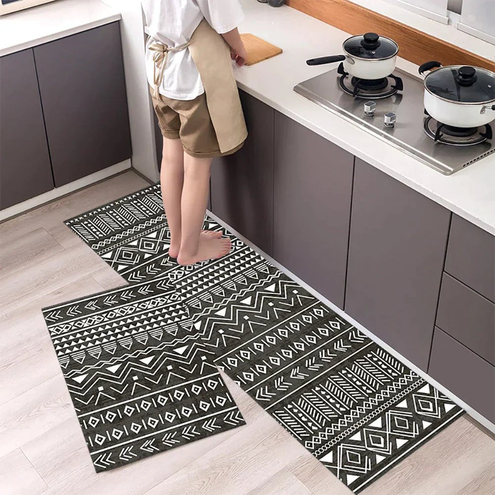Virelle Maison - Tapis de cuisine antidérapant en textile texturé | Virelle Maison