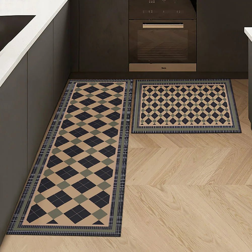 Virelle Maison - Tapis de cuisine antidérapant en textile texturé | Virelle Maison
