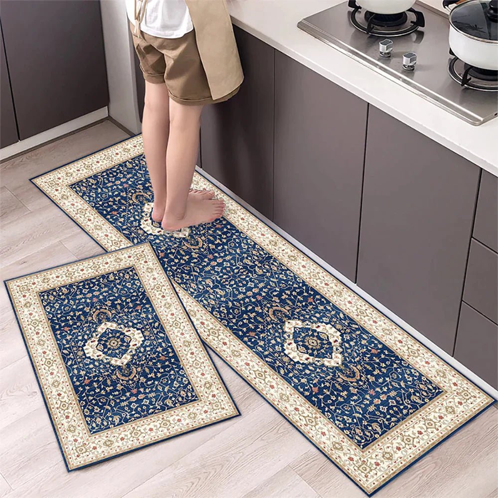 Virelle Maison - Tapis de cuisine antidérapant en textile texturé | Virelle Maison