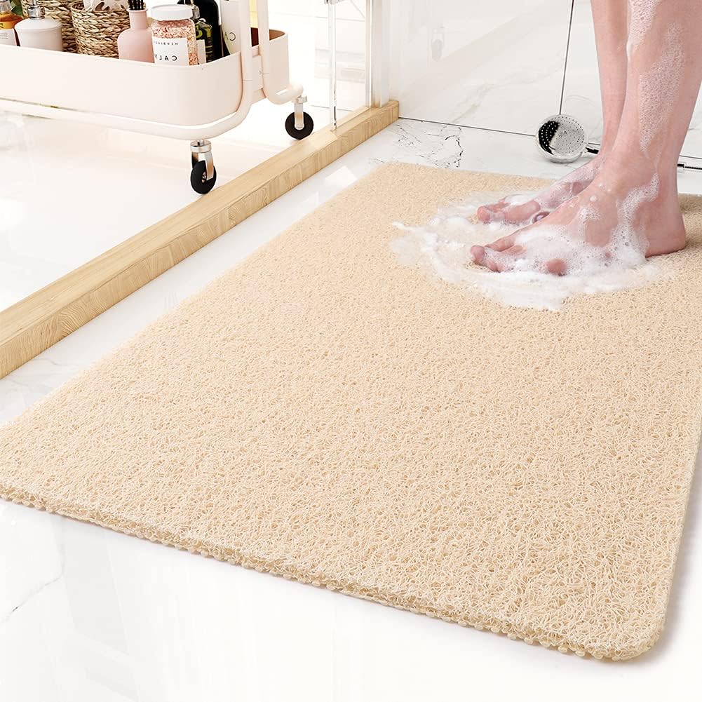 Virelle Maison - Tapis de douche antidérapant en mousse texturée | Virelle Maison
