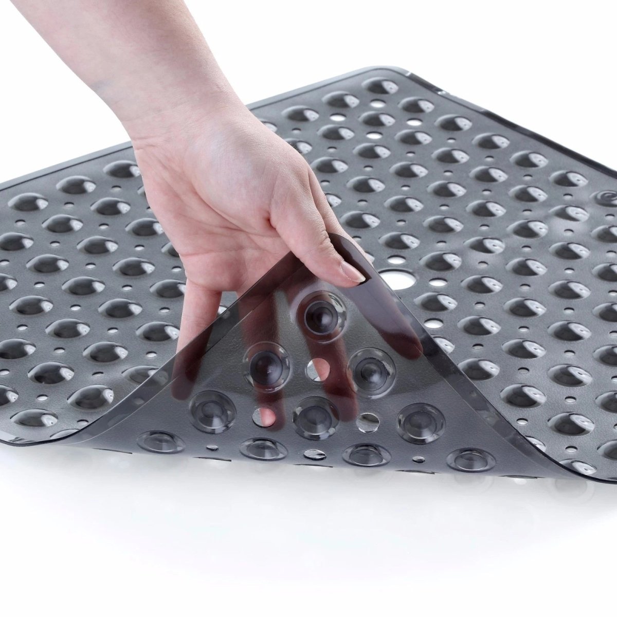 Virelle Maison - Tapis de douche carré antidérapant en PVC texturé | Virelle Maison
