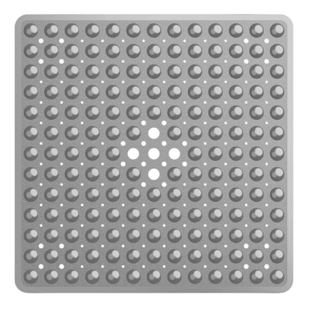 Virelle Maison - Tapis de douche carré antidérapant en PVC texturé | Virelle Maison