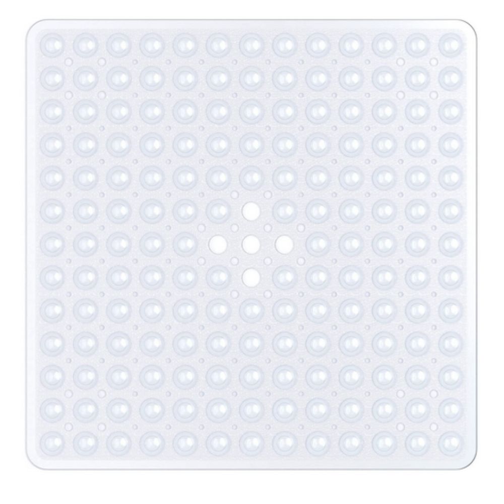 Virelle Maison - Tapis de douche carré antidérapant en PVC texturé | Virelle Maison