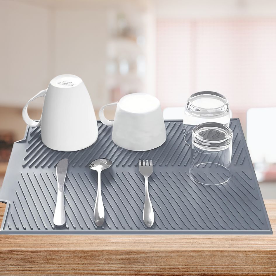Virelle Maison - Tapis d’égouttage en silicone souple et antidérapant | Virelle Maison
