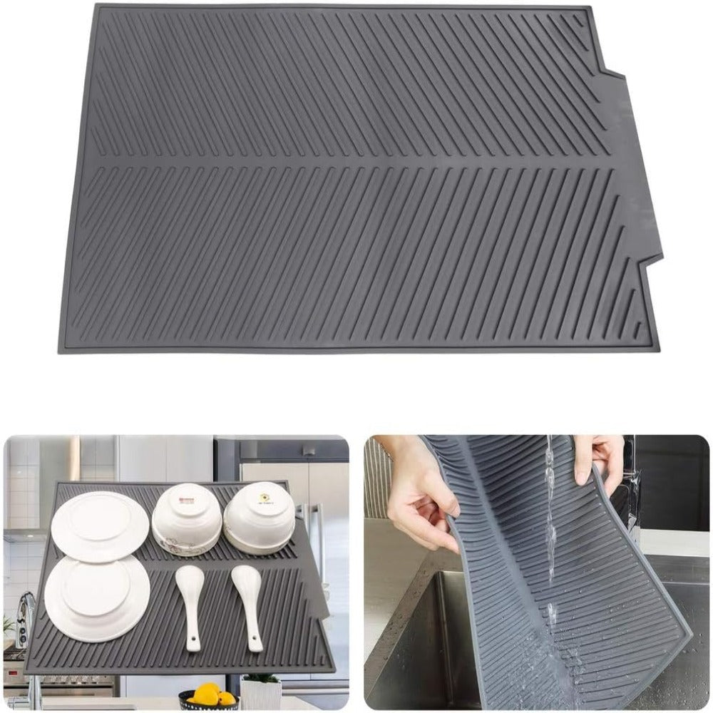 Virelle Maison - Tapis d’égouttage en silicone souple et antidérapant | Virelle Maison