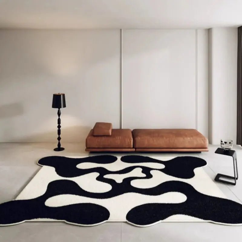 Virelle Maison - Tapis en laine à motifs ondulés | Virelle Maison