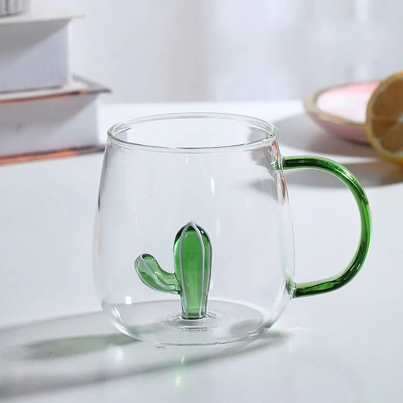 Virelle Maison - Tasse en verre borosilicate avec motif animal 3D | Virelle Maison