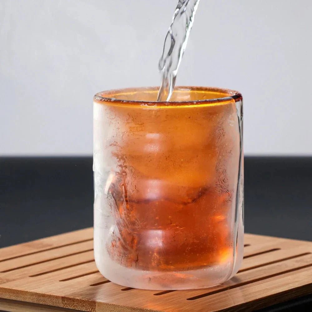 Virelle Maison - Tasse en verre ondulé à double paroi | Virelle Maison