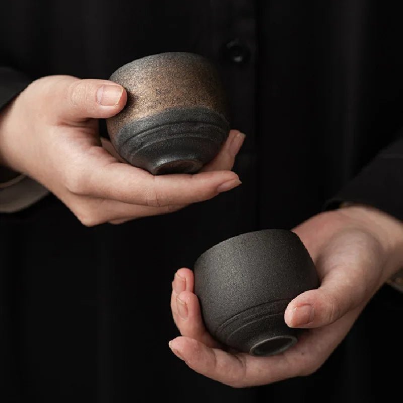 Virelle Maison - Tasses à espresso en céramique artisanale émaillée | Virelle Maison
