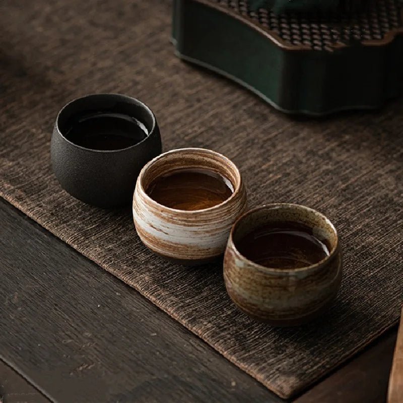 Virelle Maison - Tasses à espresso en céramique artisanale émaillée | Virelle Maison