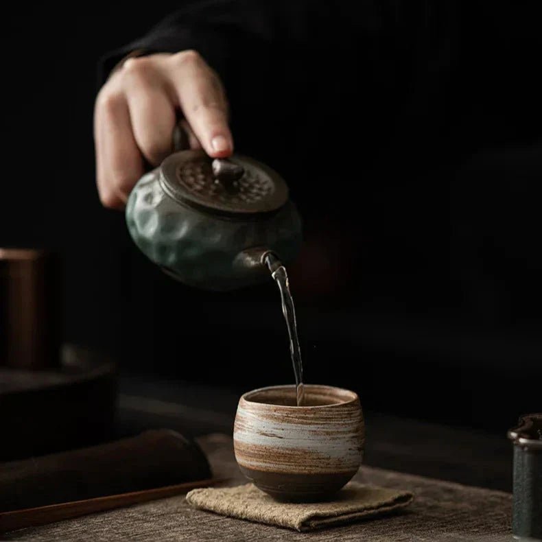 Virelle Maison - Tasses à espresso en céramique artisanale émaillée | Virelle Maison