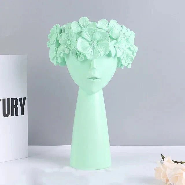 Virelle Maison - Vase décoratif en résine multifonctionnel mat | Virelle Maison
