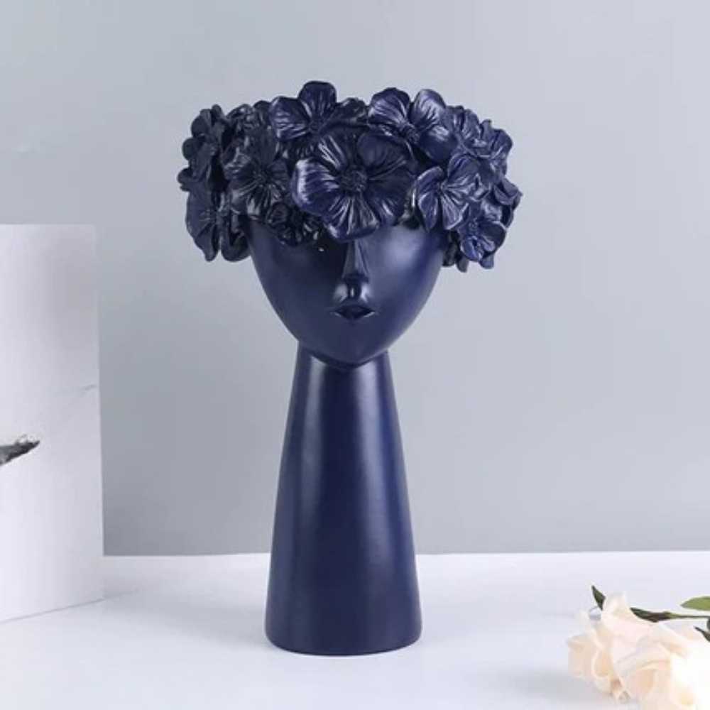 Virelle Maison - Vase décoratif en résine multifonctionnel mat | Virelle Maison