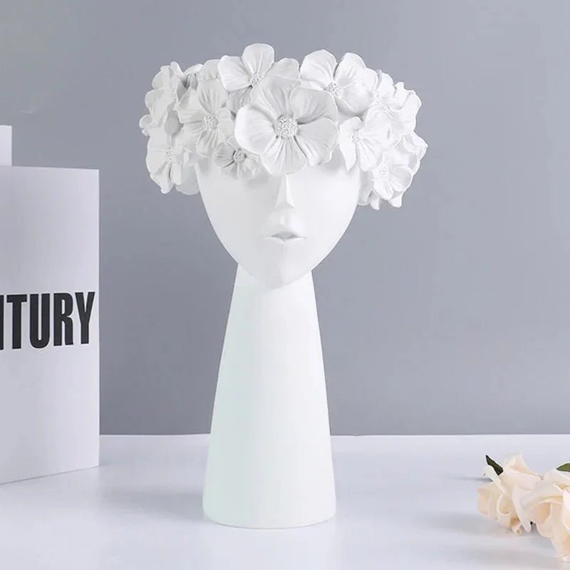 Virelle Maison - Vase décoratif en résine multifonctionnel mat | Virelle Maison
