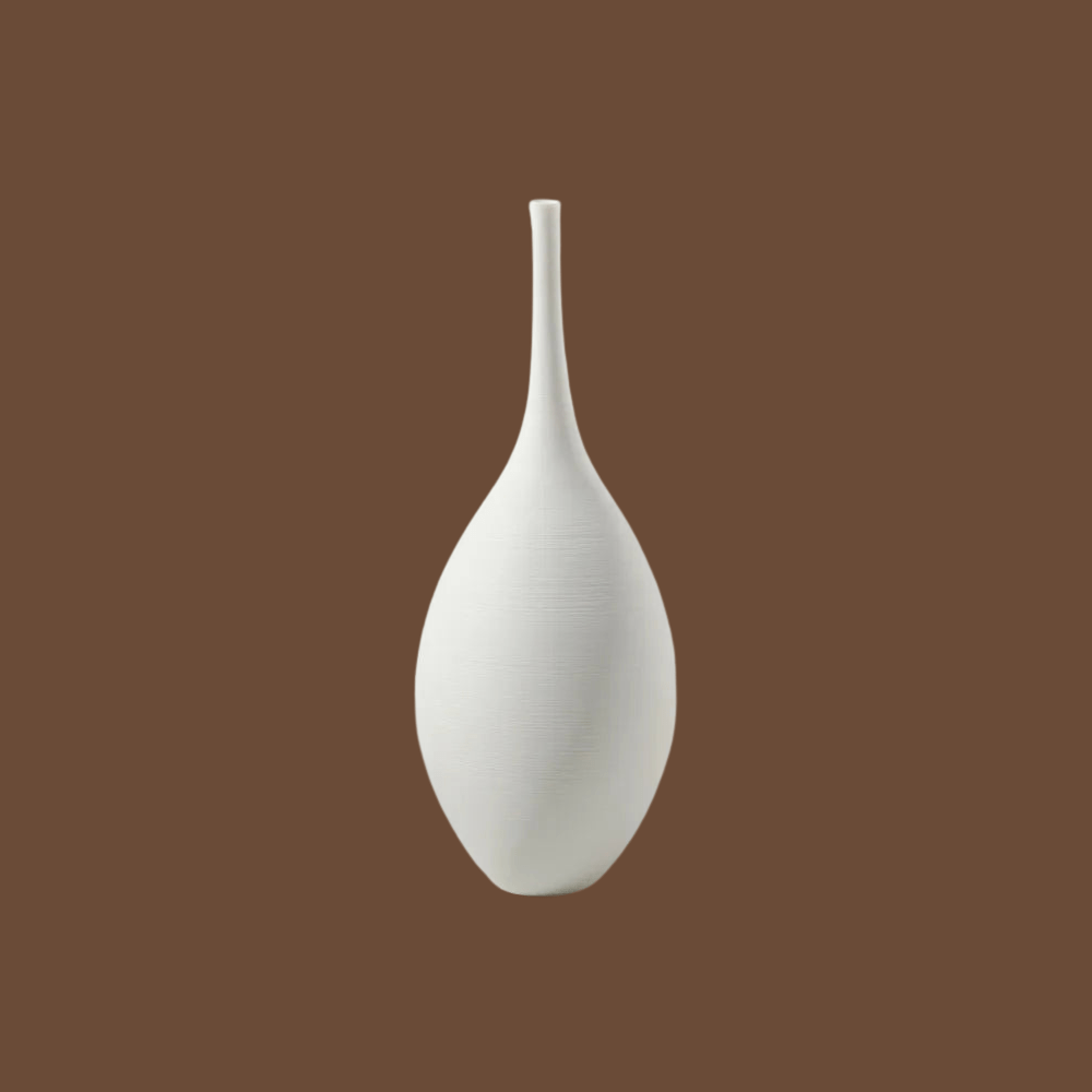 Virelle Maison - Vase en céramique mate minimaliste – style scandinave | Virelle Maison