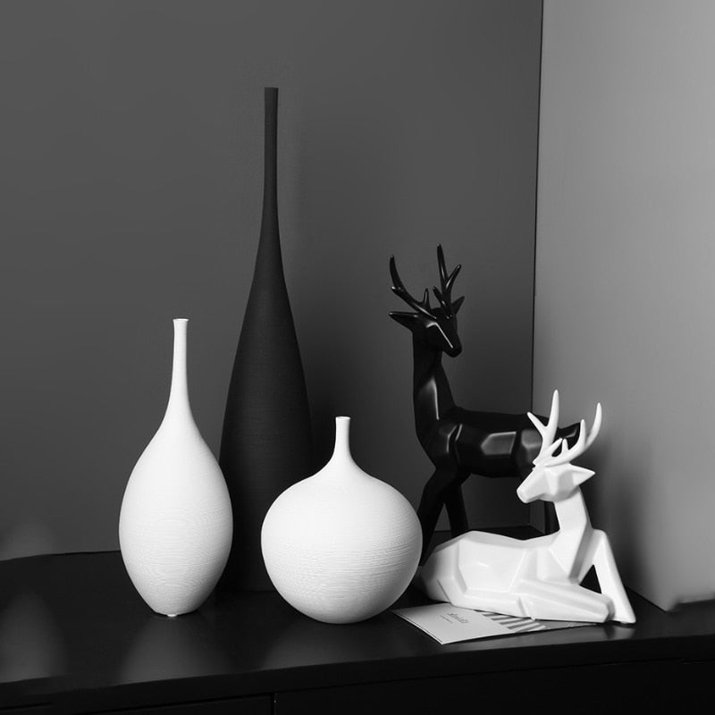 Virelle Maison - Vase en céramique minimaliste fait main | Virelle Maison
