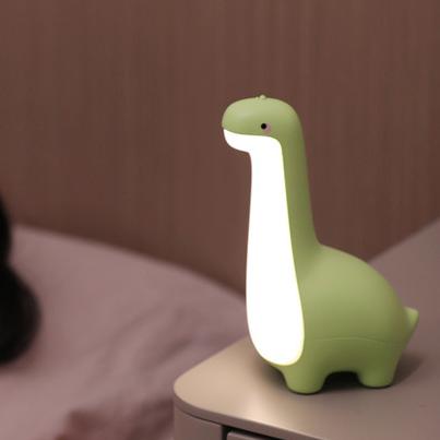 Virelle Maison - Veilleuse LED en silicone dinosaure avec cou long | Virelle Maison