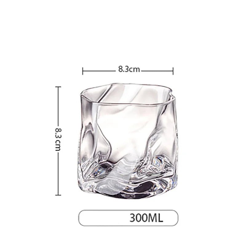 Virelle Maison - Verres à whisky en verre texturé soufflé à la main | Virelle Maison